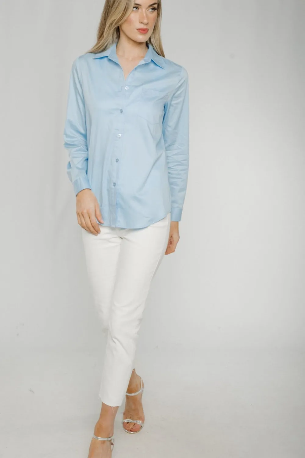 The Walk in Wardrobe Shirts>Arabella Shirt In Blue