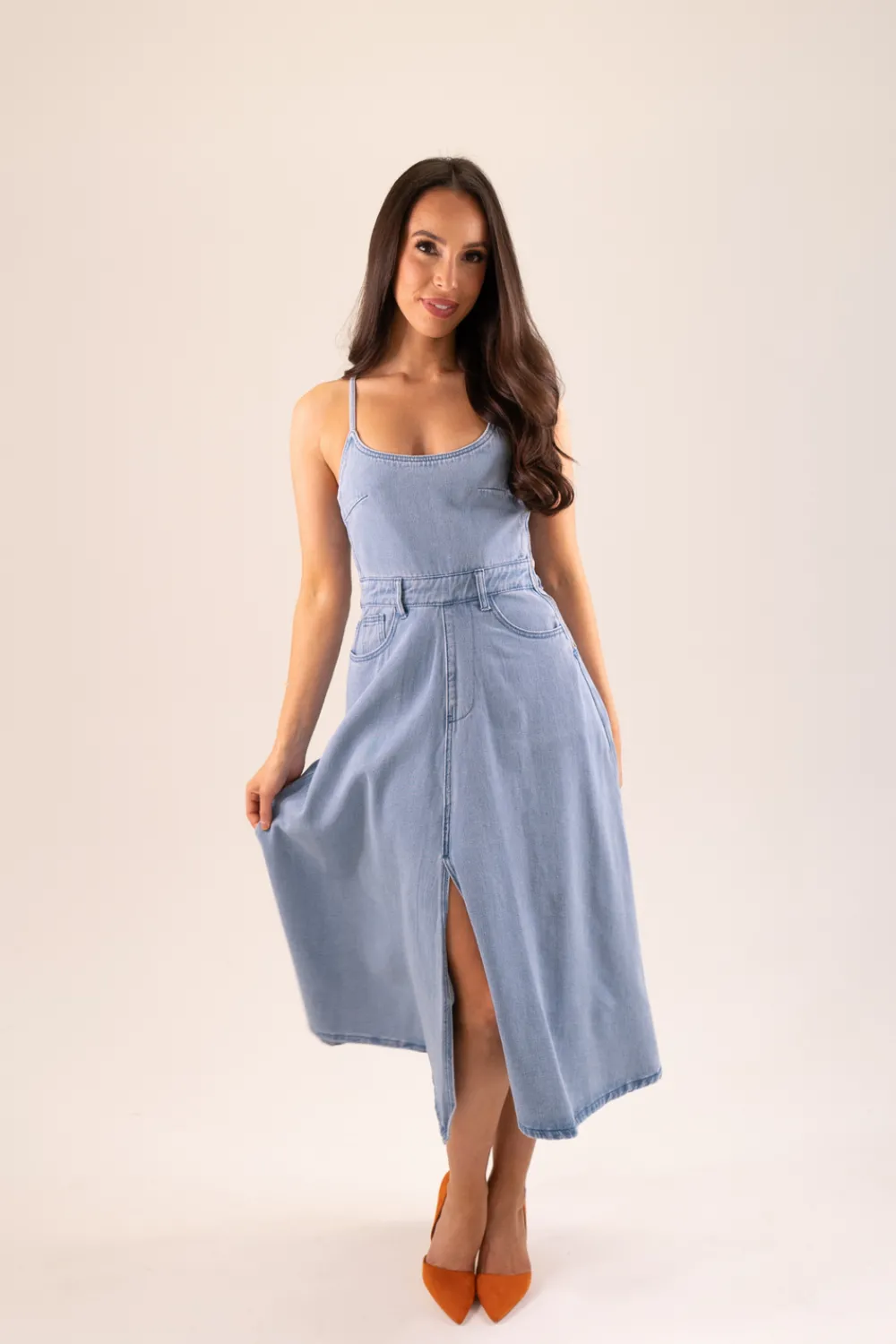 The Walk in Wardrobe Midi Dresses><noscript><img width=