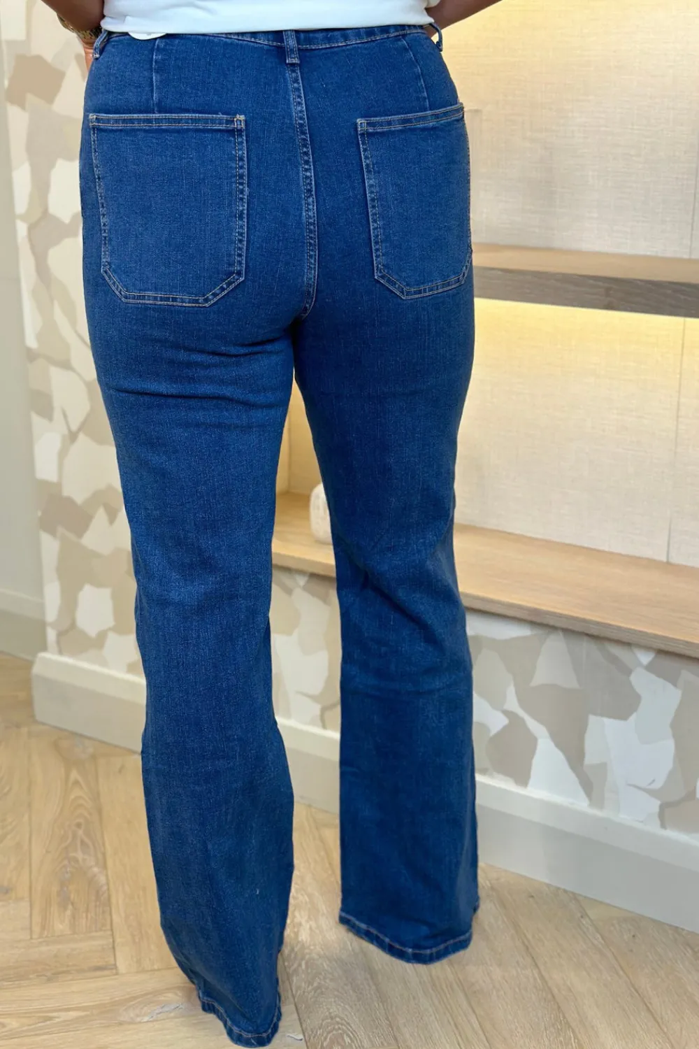 The Walk in Wardrobe Wide Leg Jeans><noscript><img width=