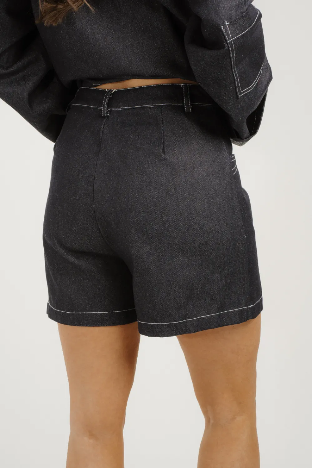The Walk in Wardrobe Skirts & Skorts>Elsa Denim Skirt In Dark Wash