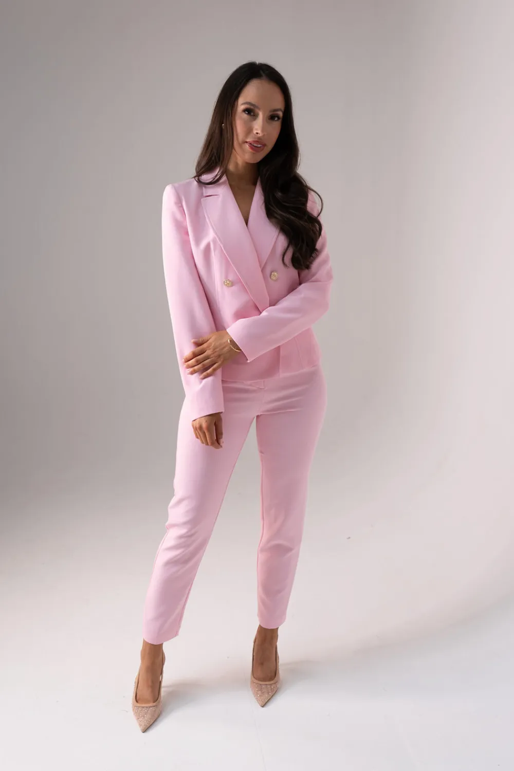 The Walk in Wardrobe Trousers>Faye Trousers In Pink