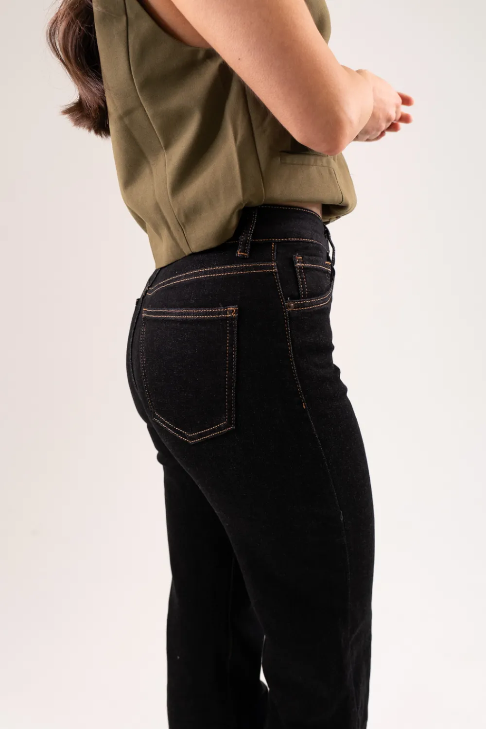 The Walk in Wardrobe Wide Leg Jeans|Straight Leg>Freya Straight Leg Jeans In Dark Wash