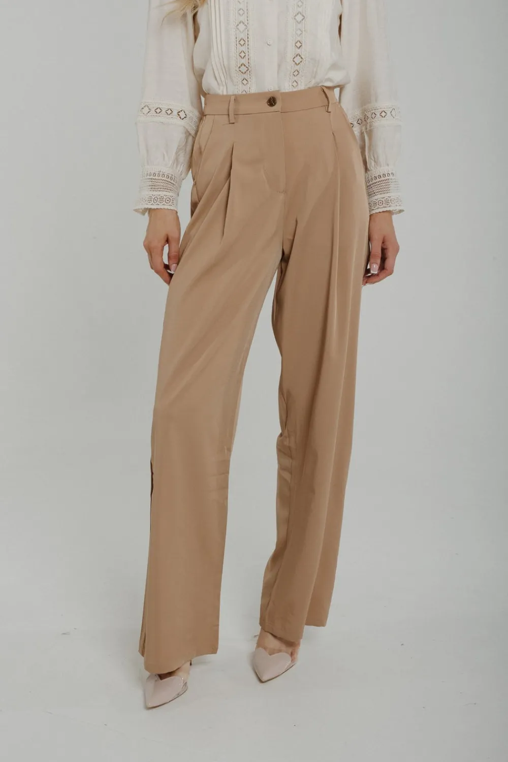 The Walk in Wardrobe Trousers>Jane Trouser In Camel