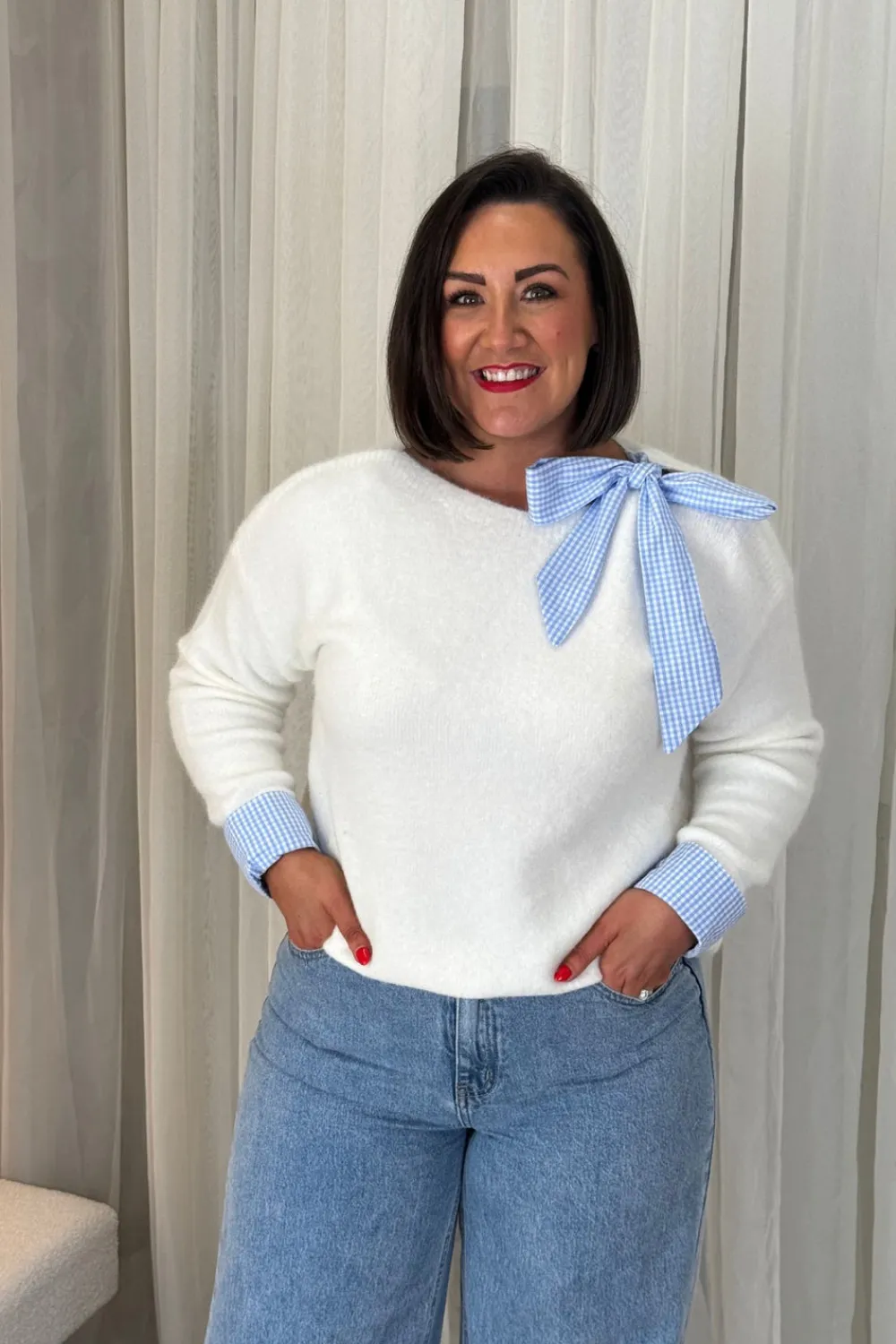 The Walk in Wardrobe Knitwear|Jumpers & Cardigans><noscript><img width=