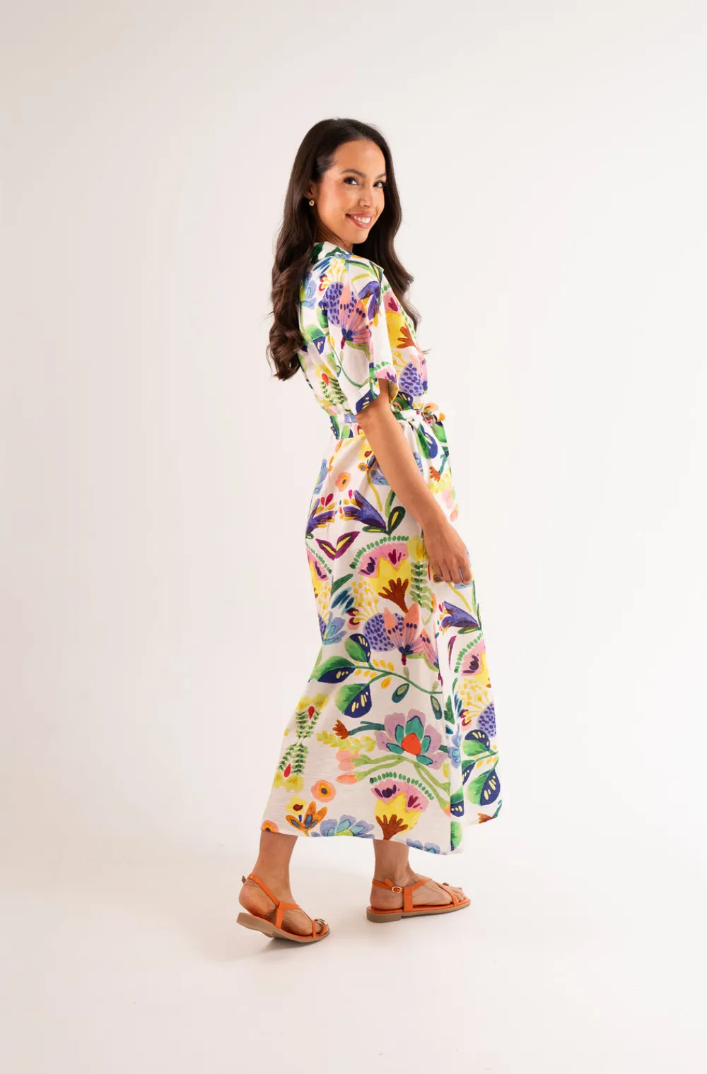 The Walk in Wardrobe Midi Dresses><noscript><img width=