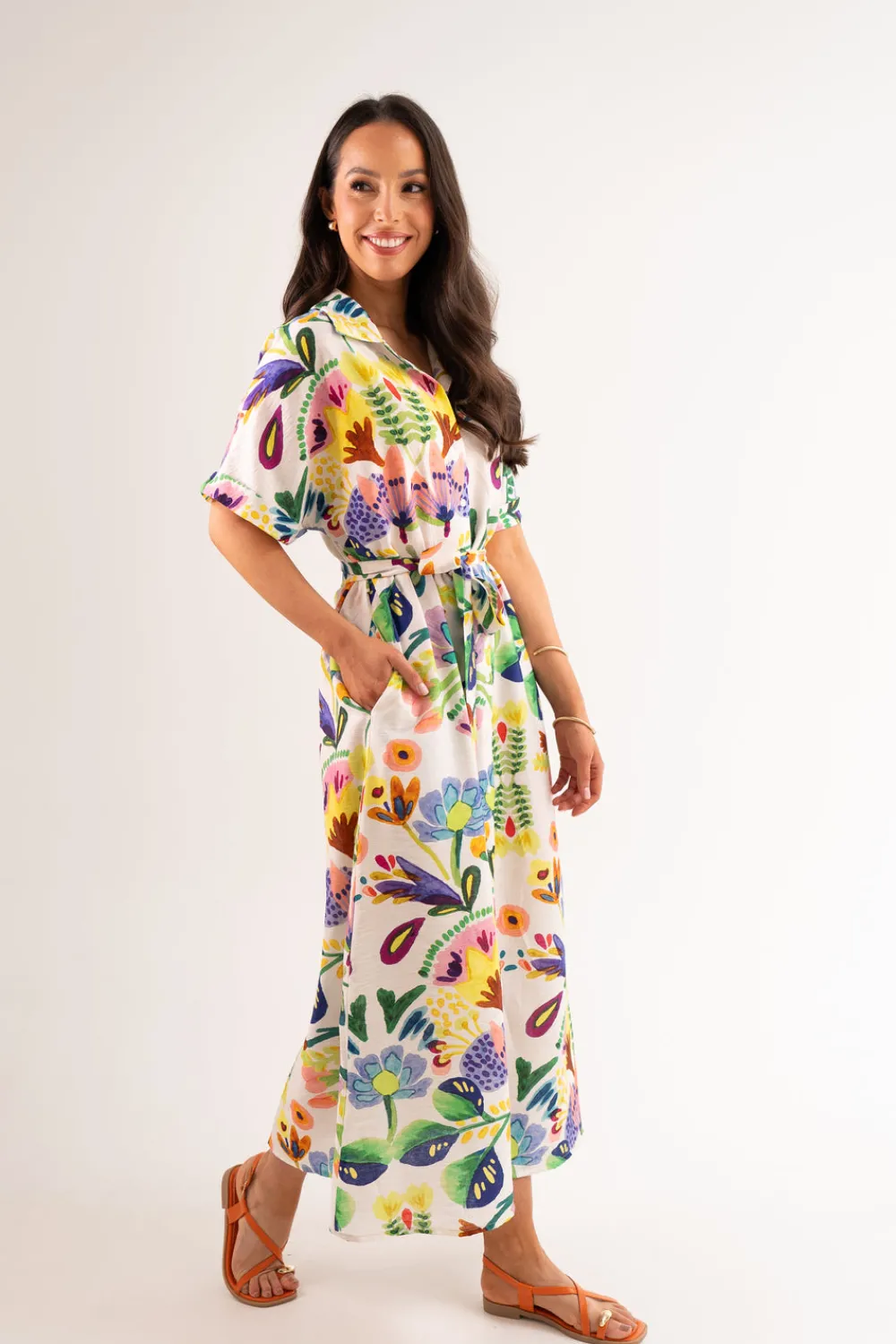 The Walk in Wardrobe Midi Dresses><noscript><img width=