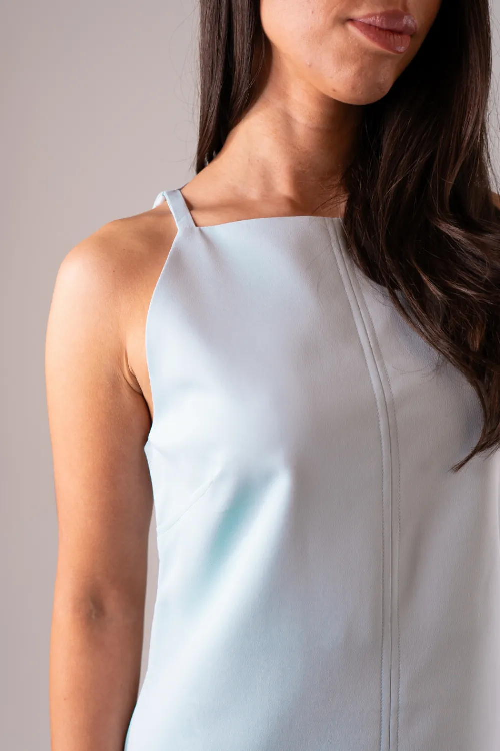 The Walk in Wardrobe Mini Dresses>Kiera Strappy Dress In Blue