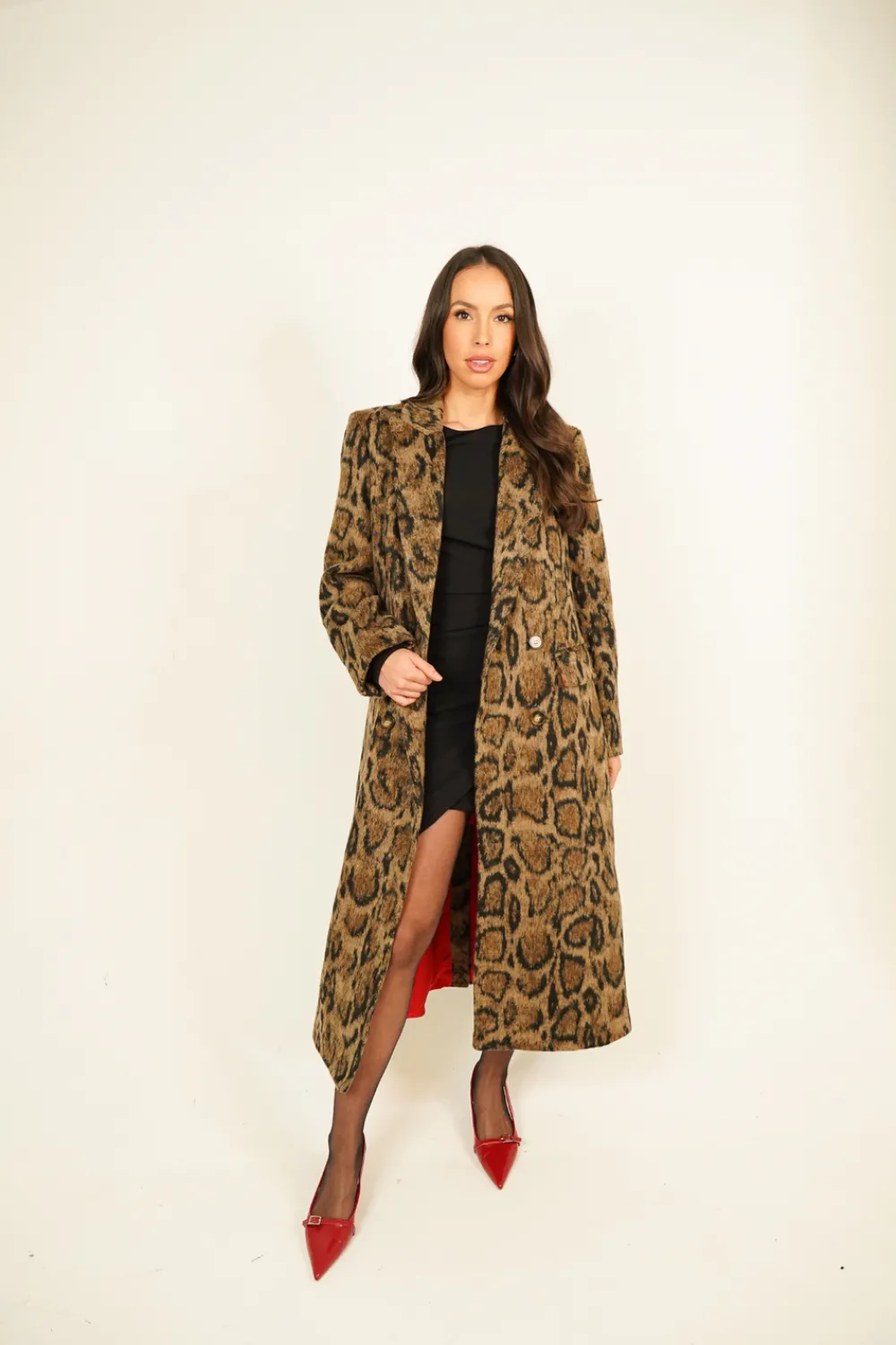 The Walk in Wardrobe Coats & Jackets>Love Laura Limited Edition Coat In Leopard