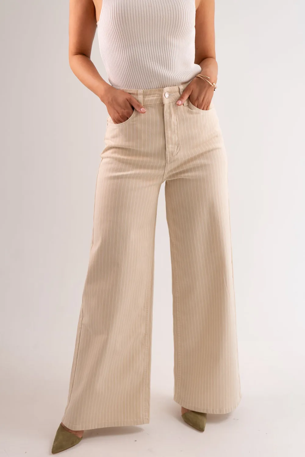 The Walk in Wardrobe Wide Leg Jeans><noscript><img width=