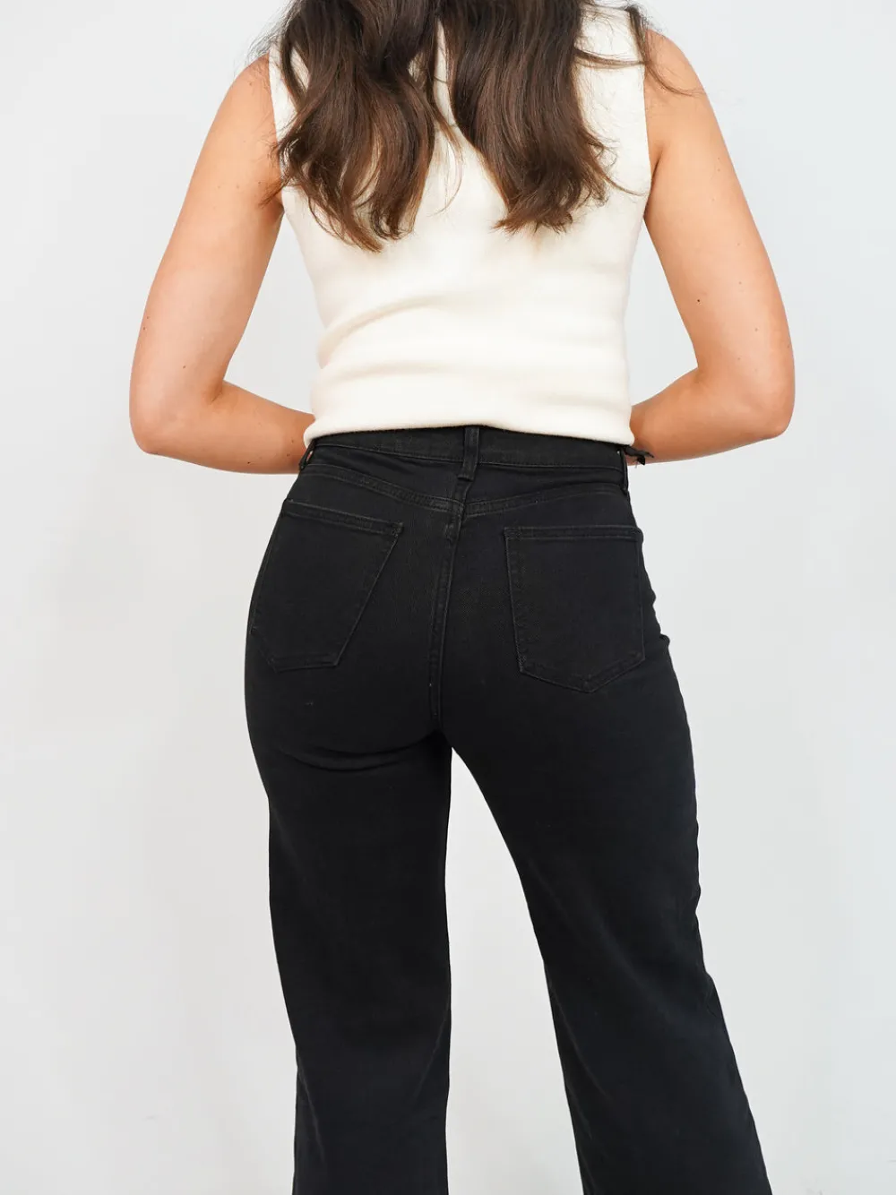 The Walk in Wardrobe Wide Leg Jeans><noscript><img width=