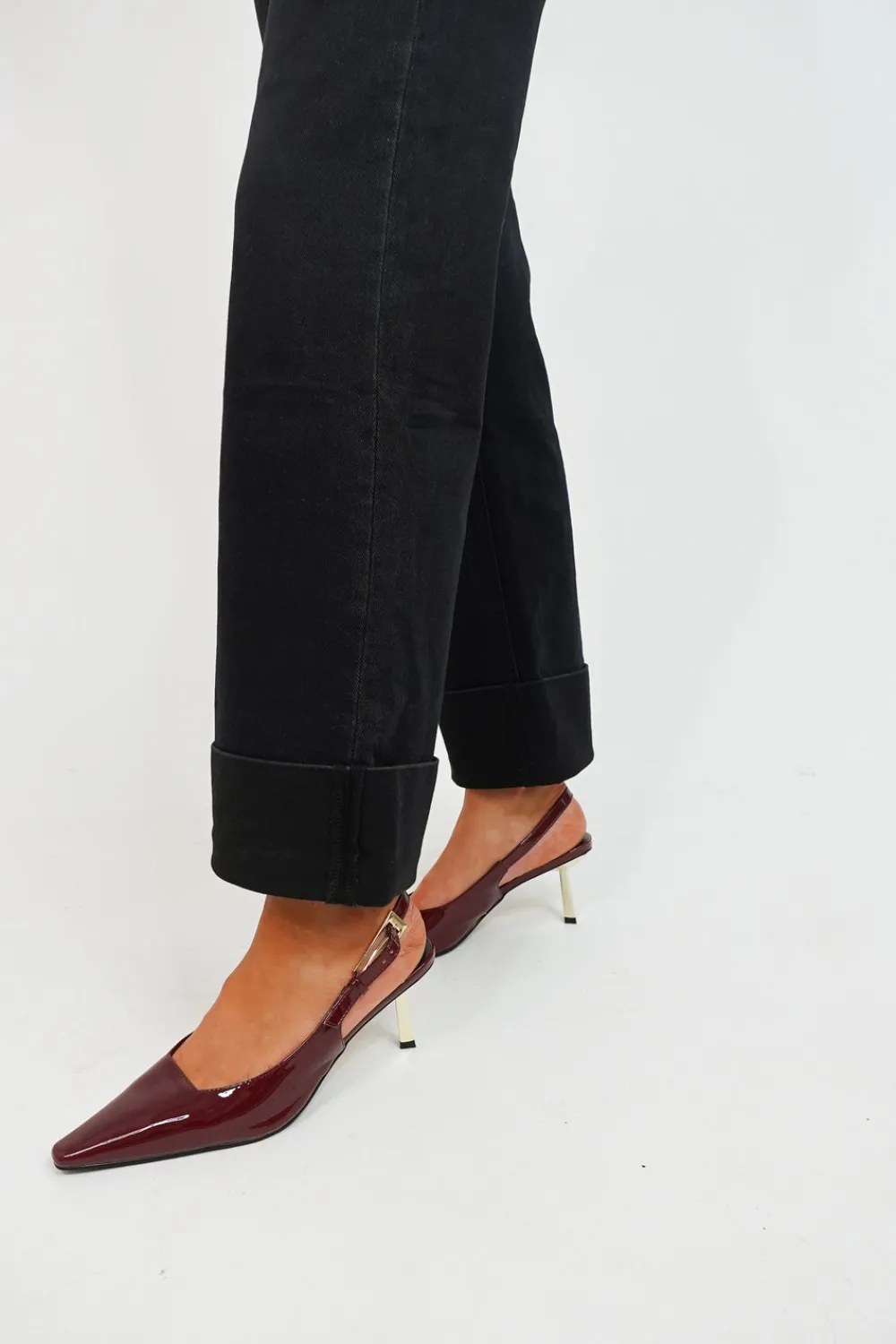 The Walk in Wardrobe Wide Leg Jeans><noscript><img width=