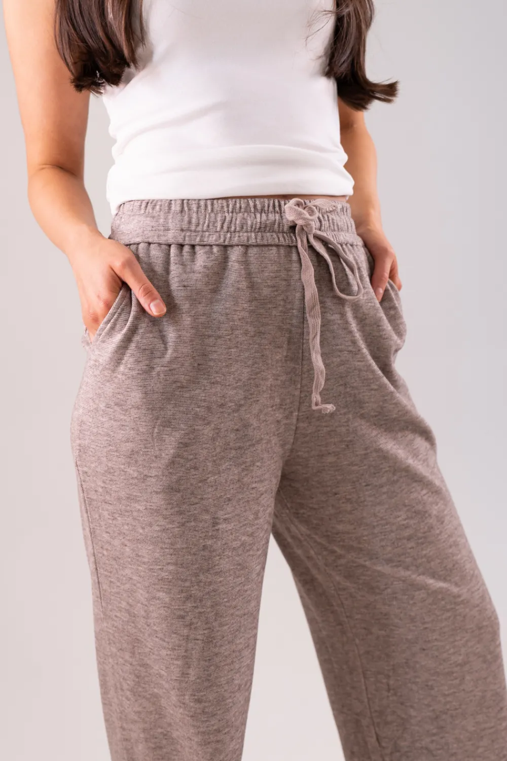 The Walk in Wardrobe Trousers>Willow Joggers In Coffee
